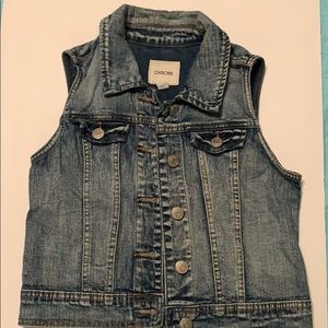 Cherokee jean vest. Girl